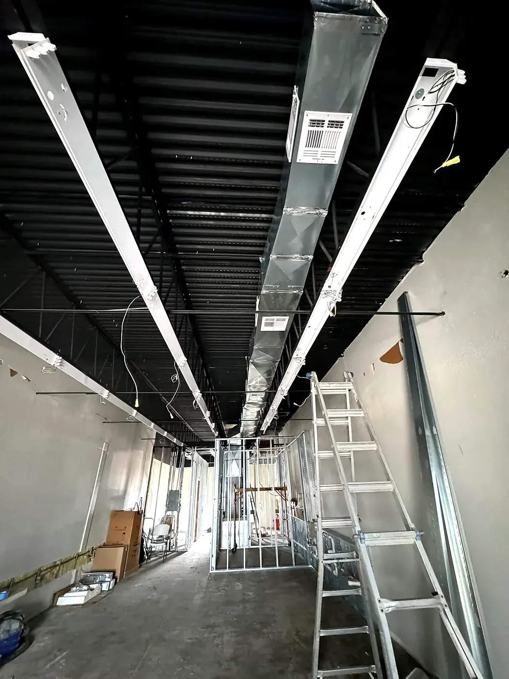 HDR Remodeling commercial HVAC buildout in New Orleans